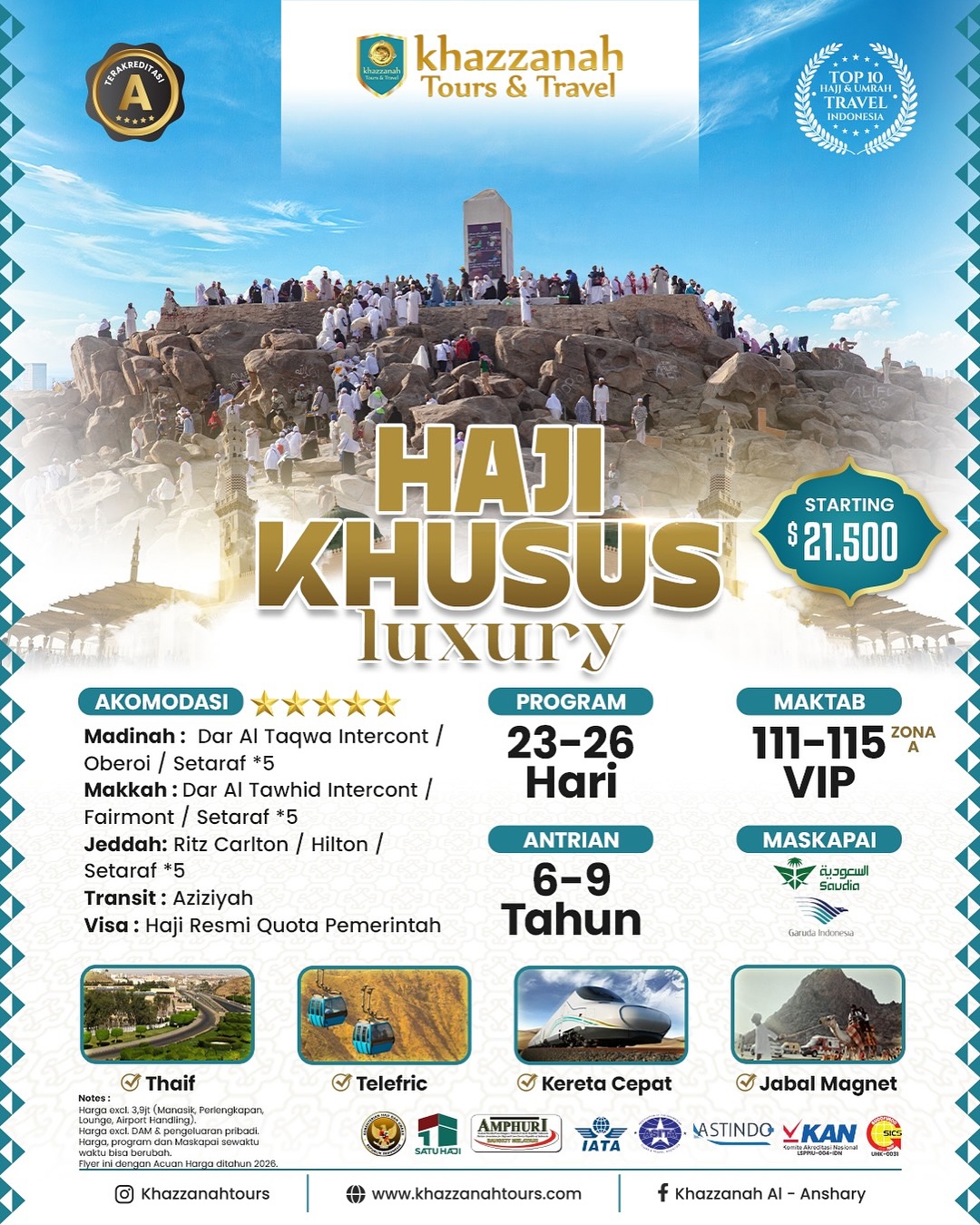 Haji Khusus Excellent